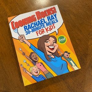 Cooking rocks by Rachael Ray. 30 minute meals for kids cookbook. New.